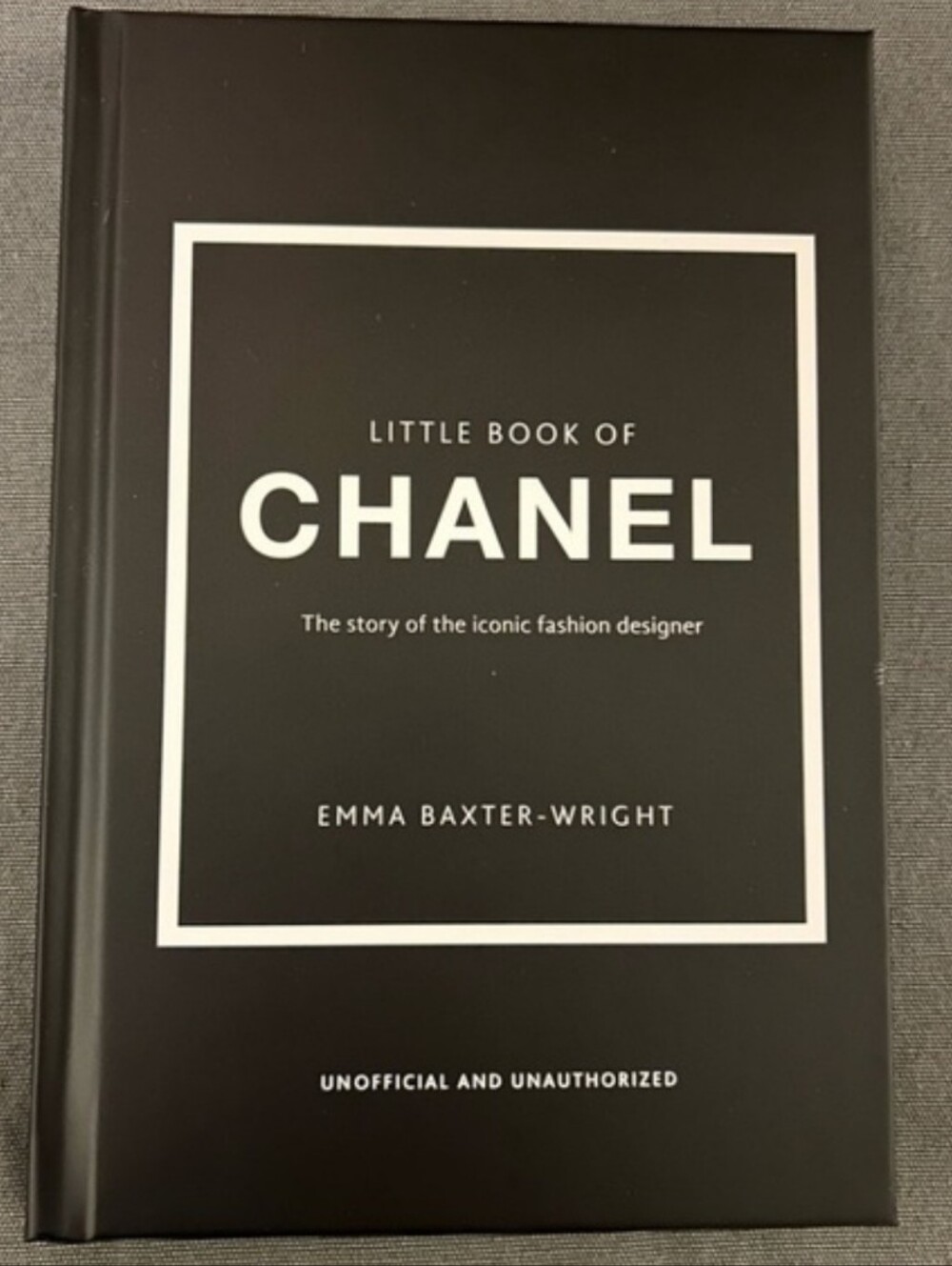 CHANEL Hardcover Book in Black and White